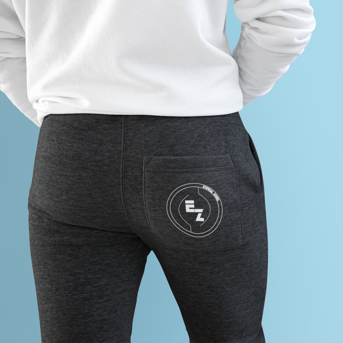 Premium Fleece Joggers w/Logo - Image 2