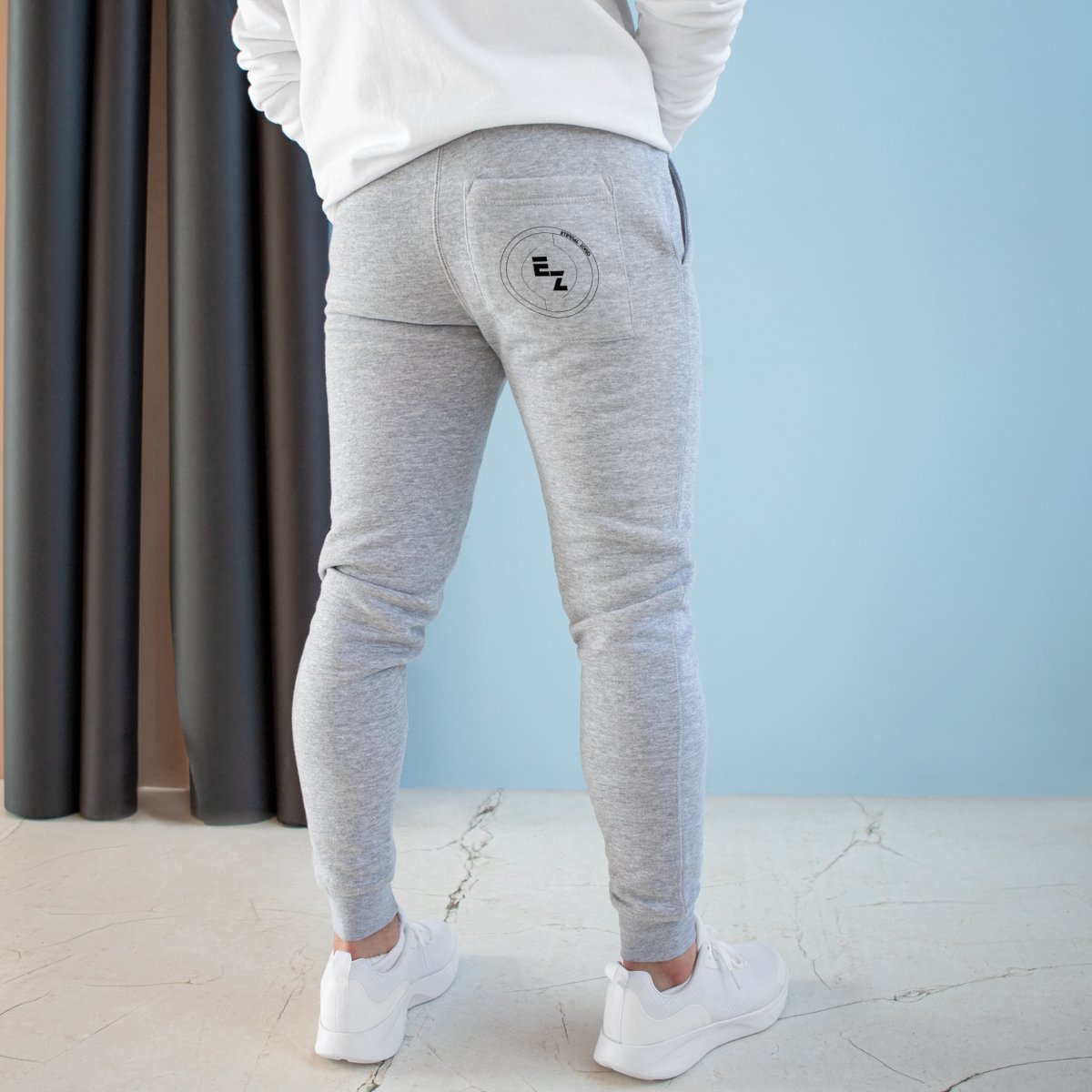 Premium Fleece Joggers w/Logo - Image 4