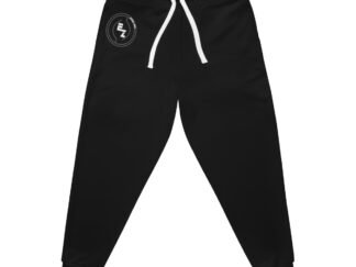 Athletic Joggers (AOP) w/White Logo