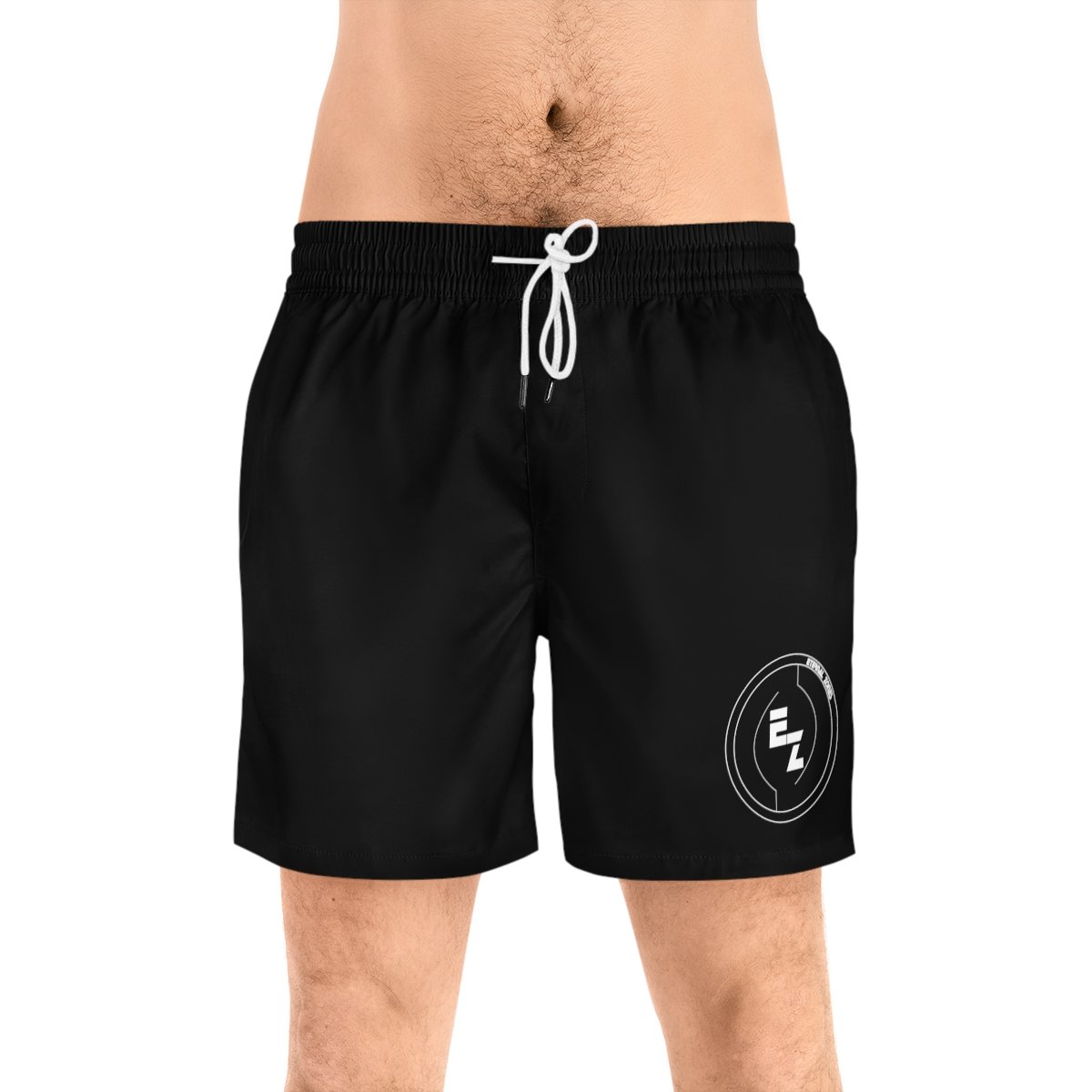 Men's Mid-Length Swim Shorts (AOP) - Image 9